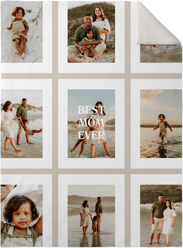 White Sherpa Blanket