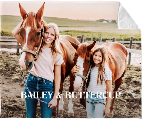 Bold Gallery Fleece Photo Blanket, Plush Fleece, 50x60, Multicolor, multi