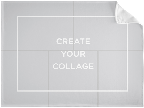 Create a Collage Landscape Fleece Photo Blanket, Fleece, 60x80, Multicolor, multi