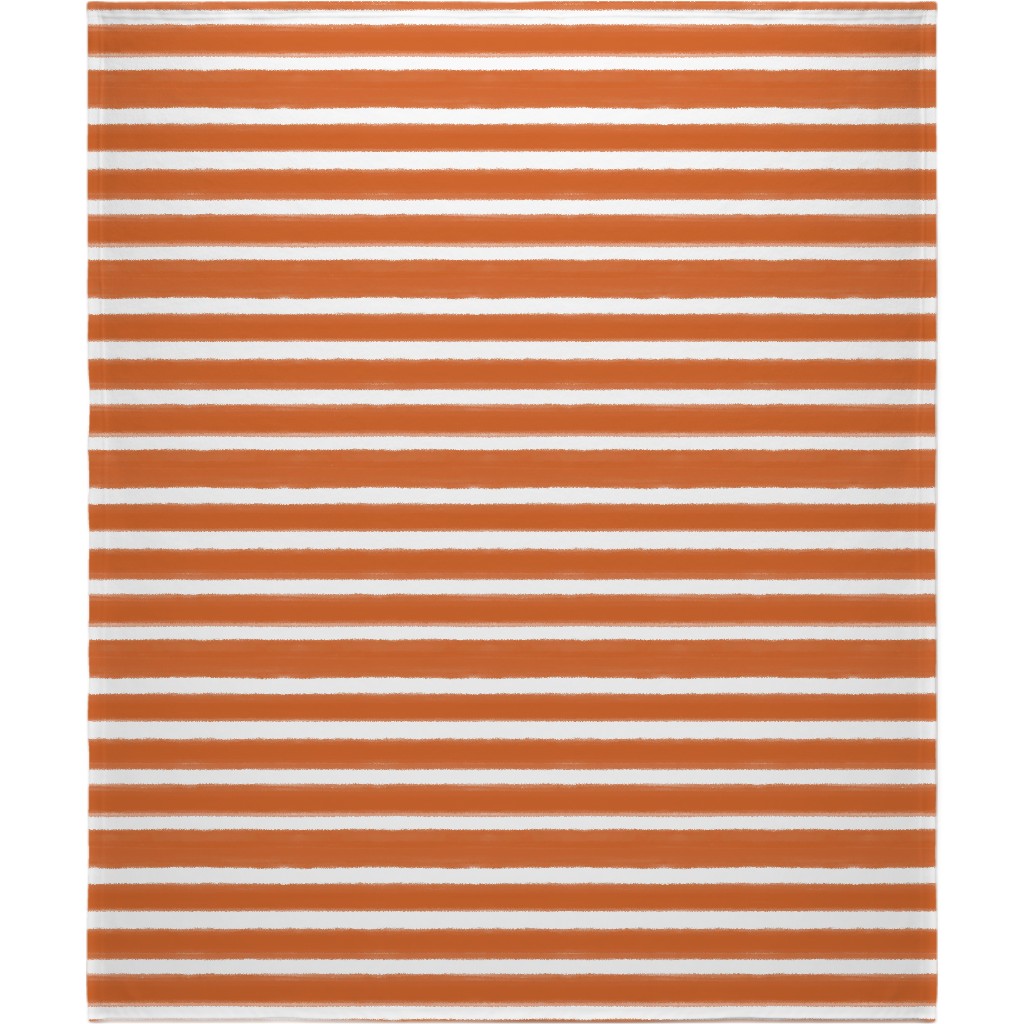 Galway - Rust Blanket, Fleece, 50x60, Orange
