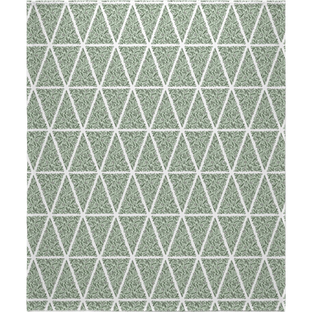 O Christmas Tree, O Christmas Tree - Green Blanket, Fleece, 50x60, Green, Classic Green