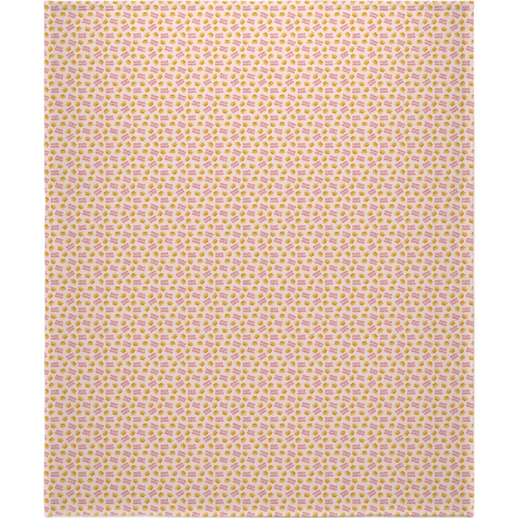Drama Queen - Pink Blanket, Fleece, 50x60, Pink, Bright Pink
