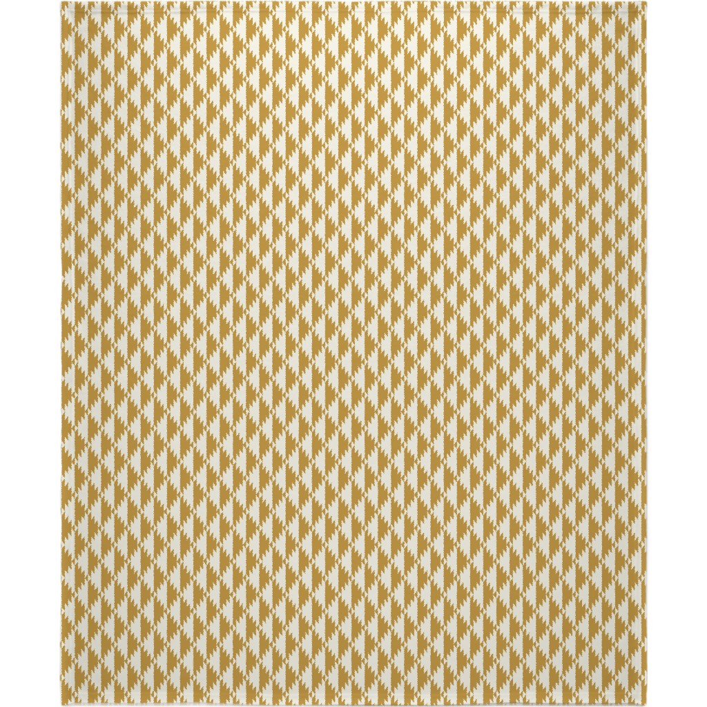 Tribal - Gold Blanket, Fleece, 50x60, Yellow, Classic Yellow