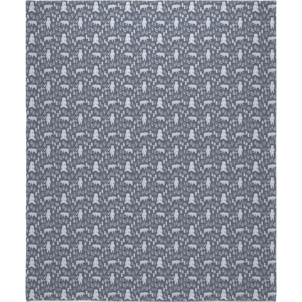 Gray Fleece Blanket