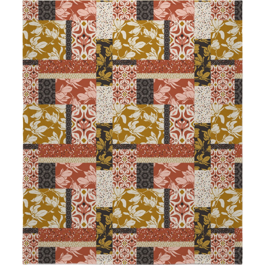 Eastlyn Collection Blanket, Sherpa, 50x60, Multicolor