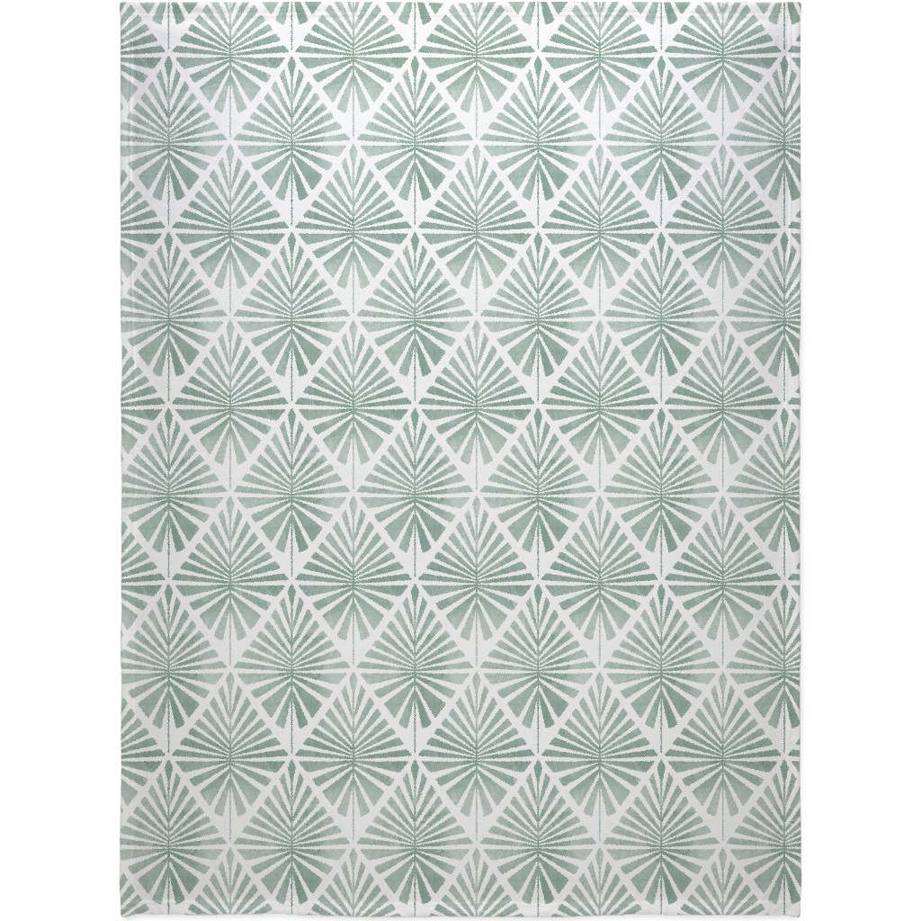 Laguna - Green Blanket, Fleece, 60x80, Green, Classic Green