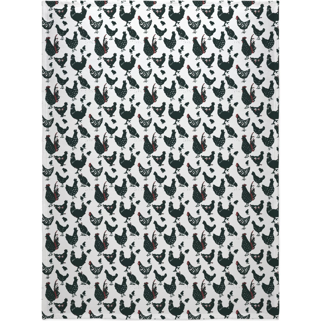 Black Fleece Blanket