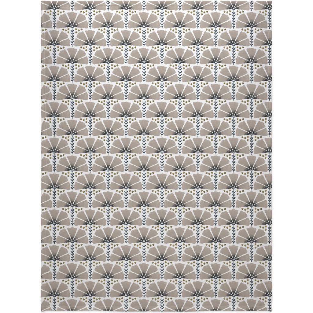 Juliet - Beige Blanket, Fleece, 60x80, Beige, Pearl