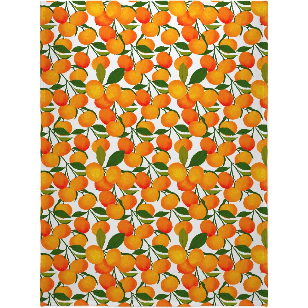 Orange Throw Blankets