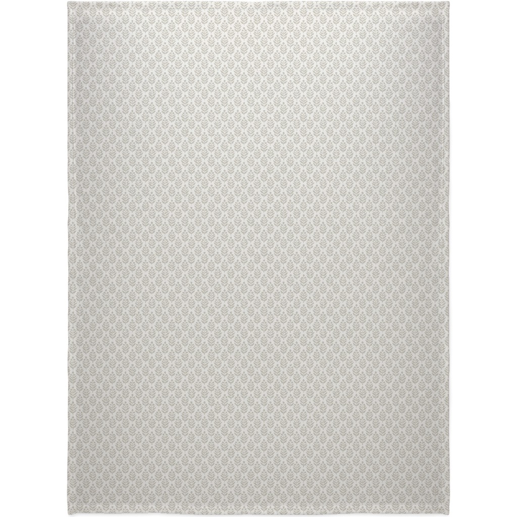 Lotti Quiet Blanket, Fleece, 60x80, Beige, Silver Lining