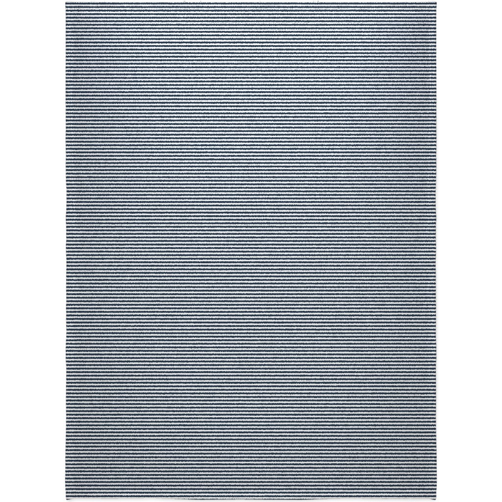 Horizontal Stripe Blanket, Fleece, 60x80, Blue