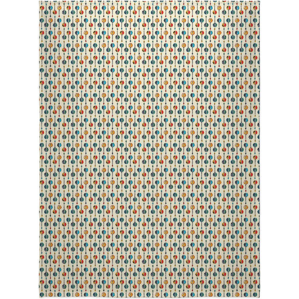 Banjo Bluegrass - Multicolor Blanket, Fleece, 60x80, Multicolor