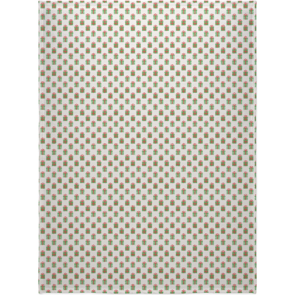 Christmas Presents Blanket, Fleece, 60x80, Multicolor