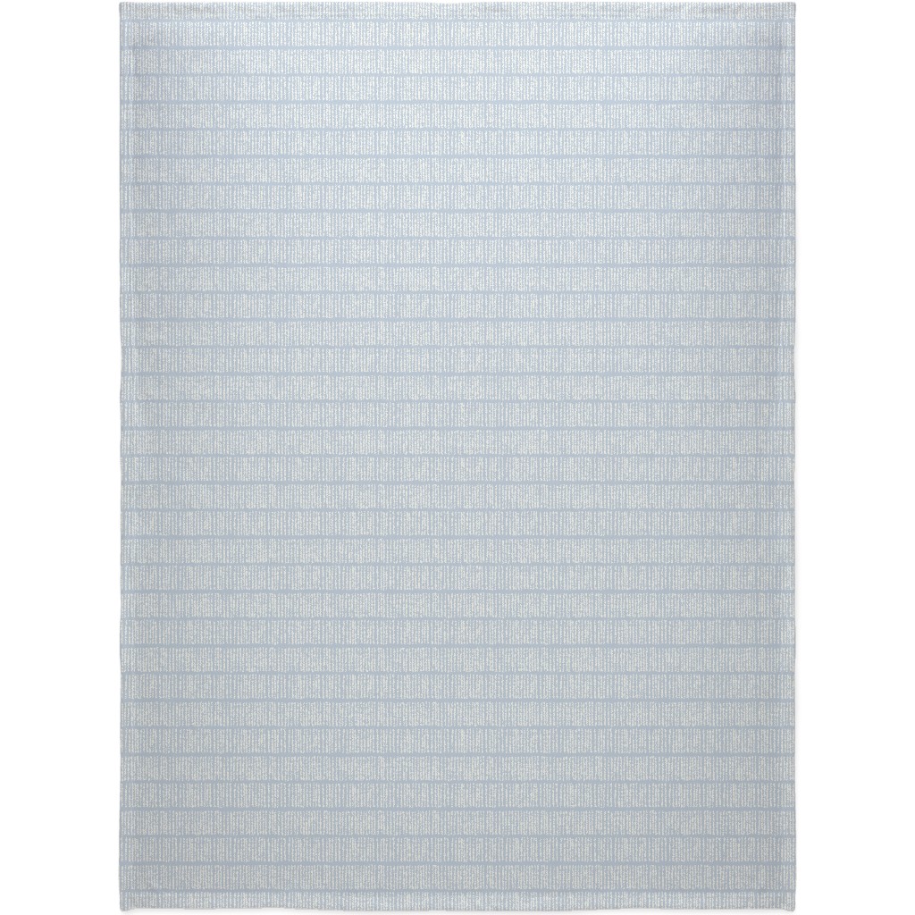 Dash - Blue Blanket, Plush Fleece, 60x80, Blue, True Blue