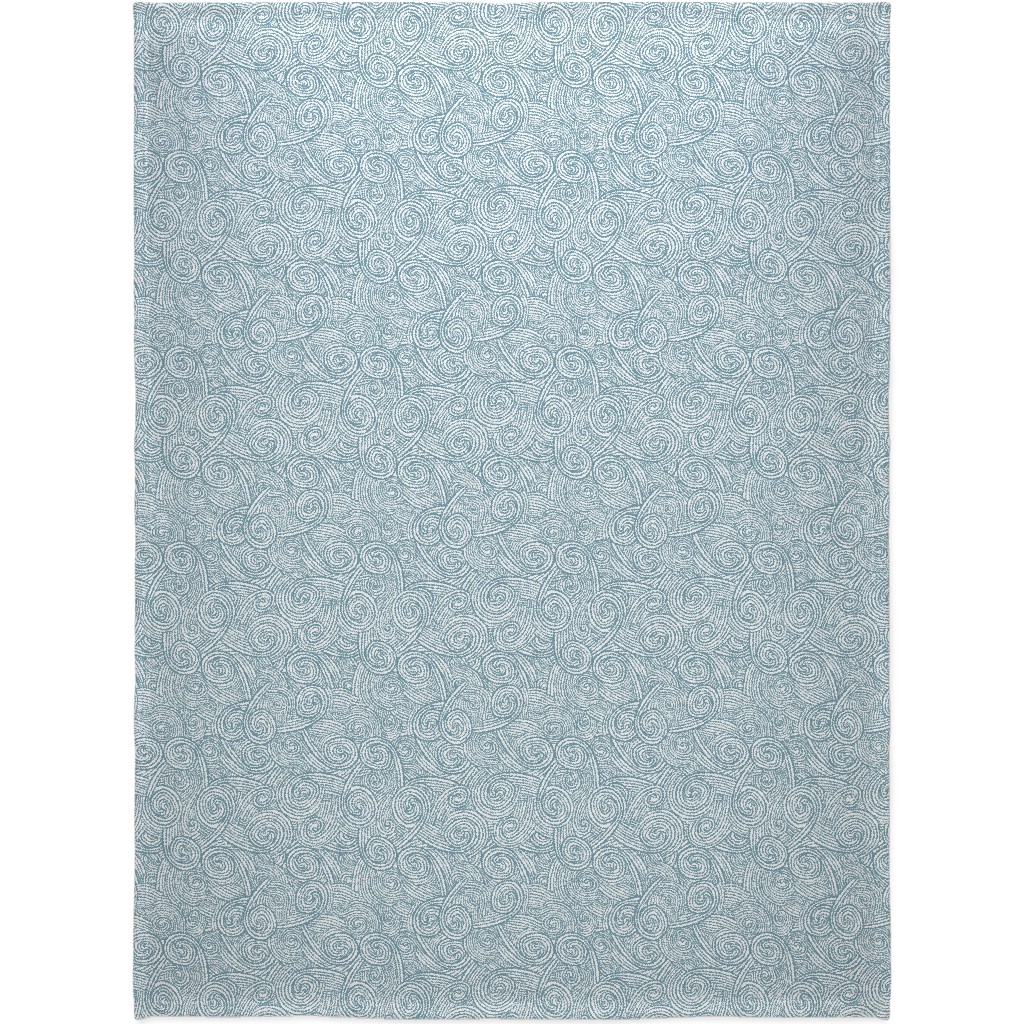 Kahuna Blanket, Plush Fleece, 60x80, Blue