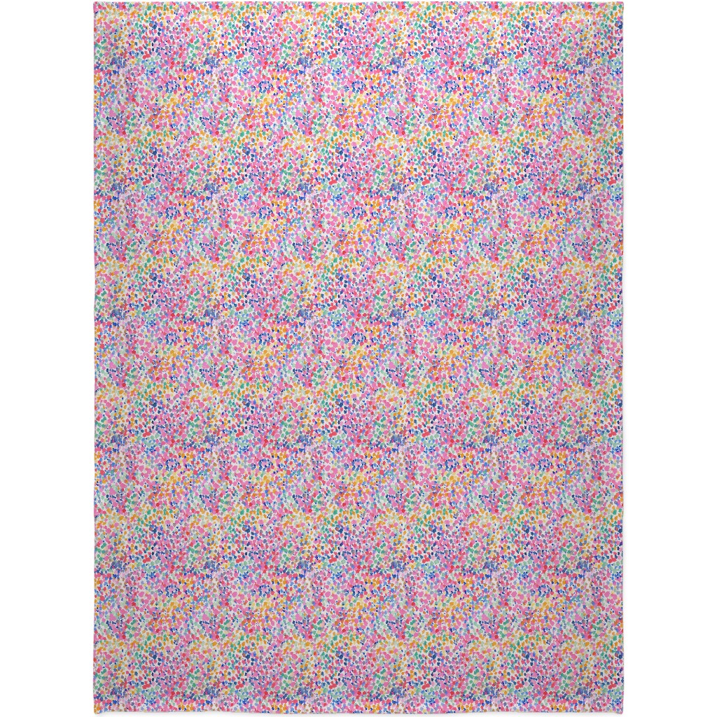 Lighthearted Pastel - Multi Blanket, Sherpa, 60x80, Multicolor