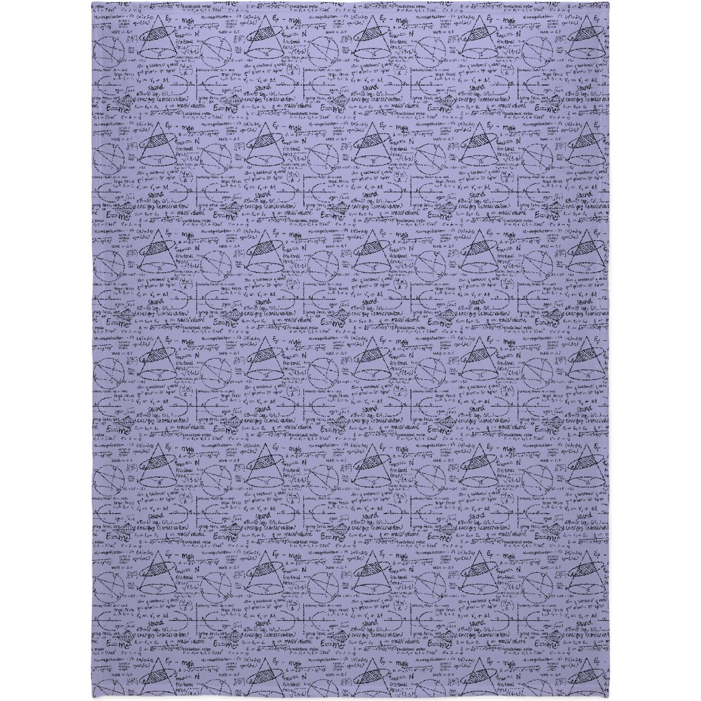 Common Equations Blanket, Sherpa, 60x80, Purple, Purple Haze