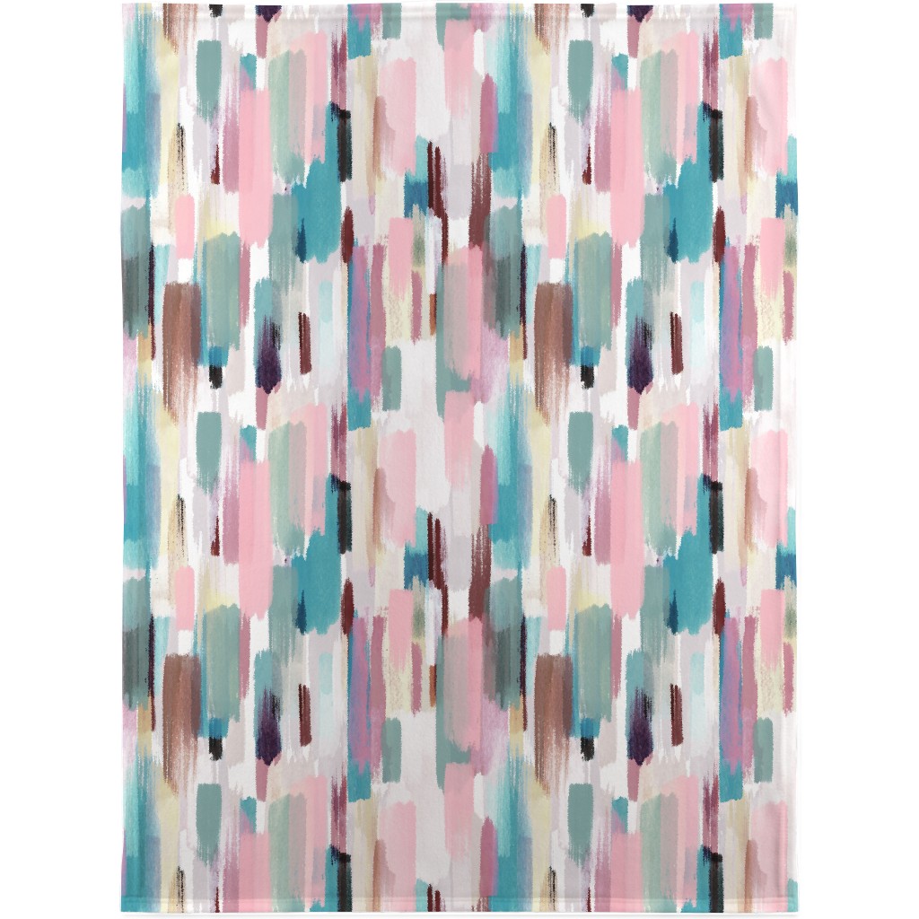Color Memories - Multi Pastel Blanket, Fleece, 30x40, Multicolor