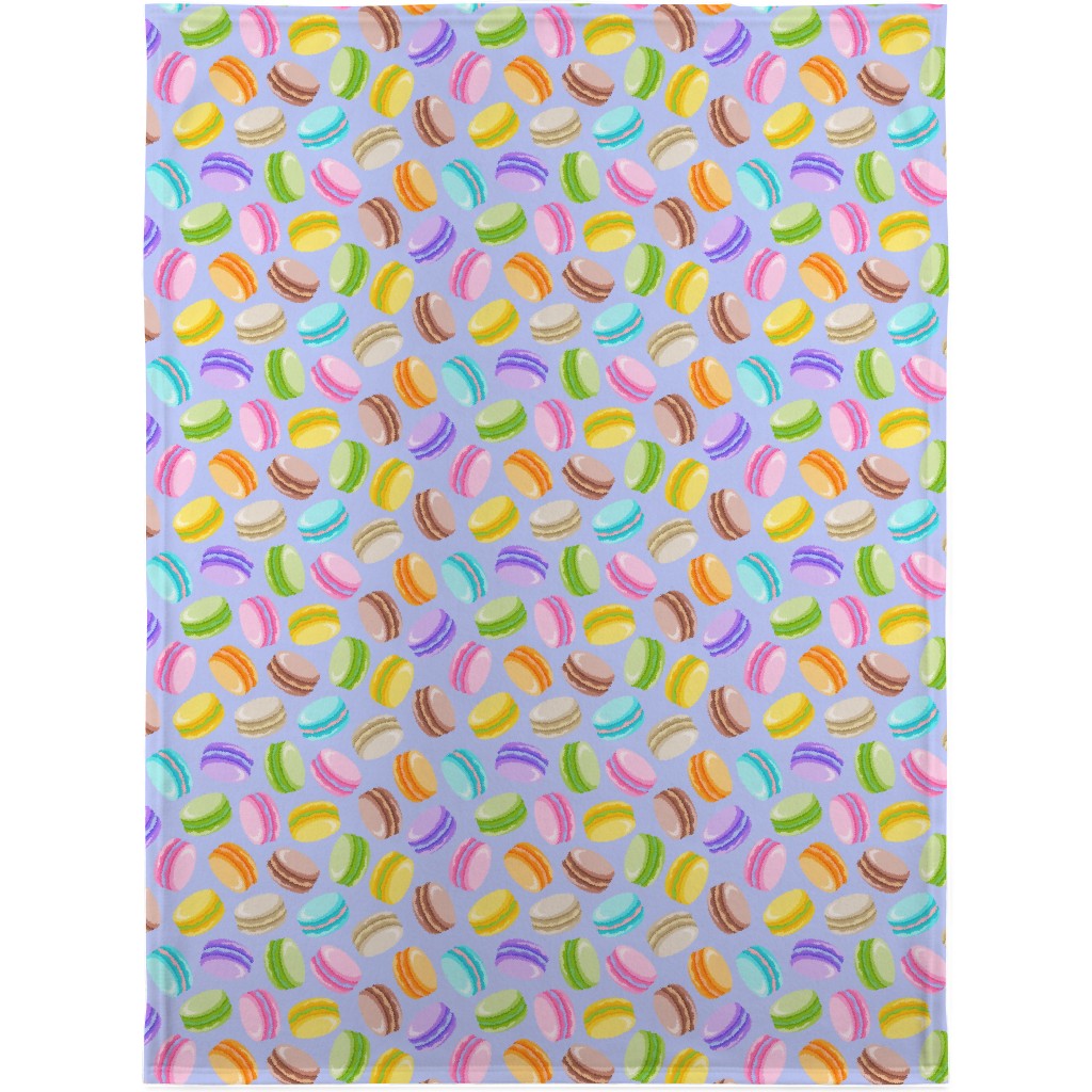 Purple Fleece Blanket Bridal Shower Gift