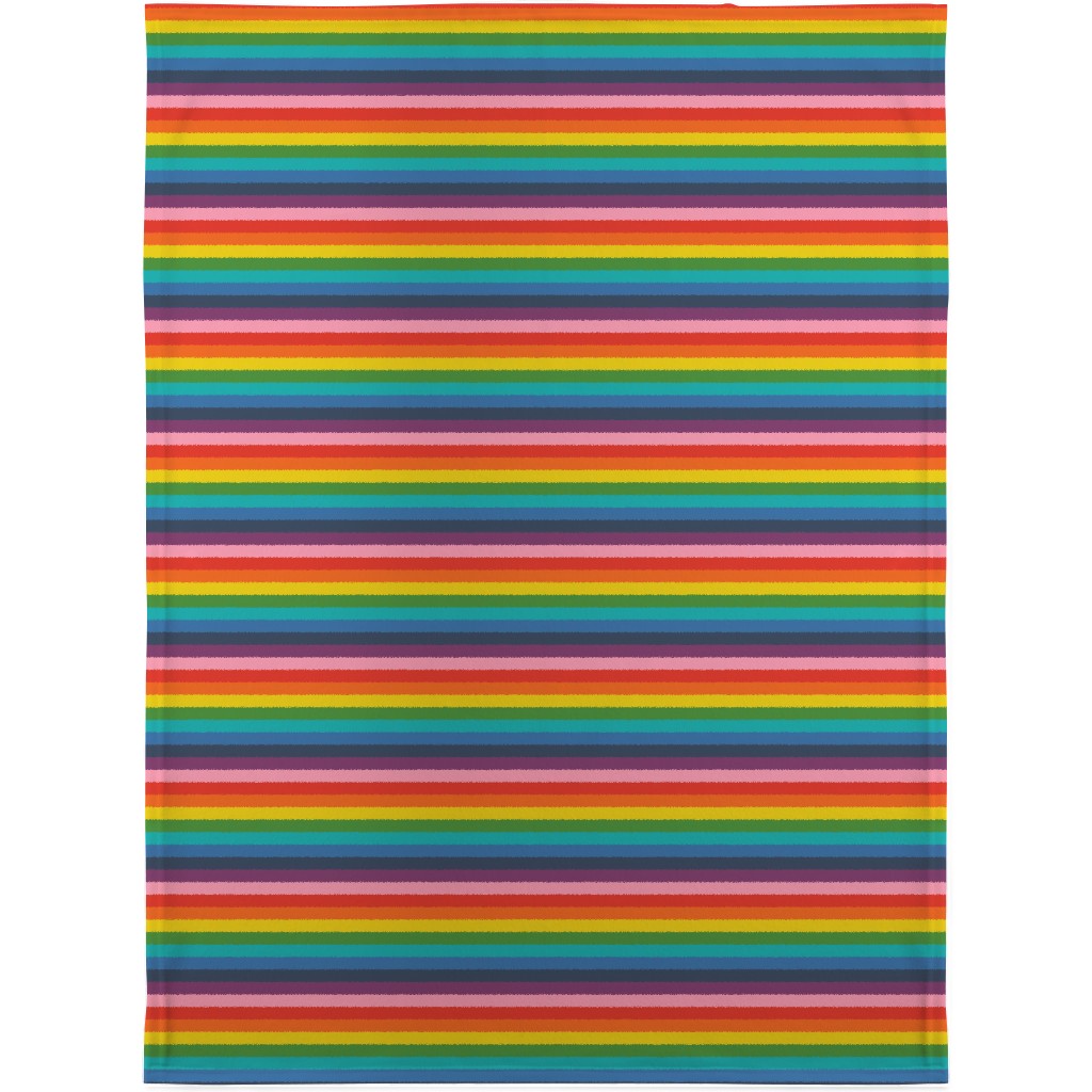 Multicolor Fleece Blanket