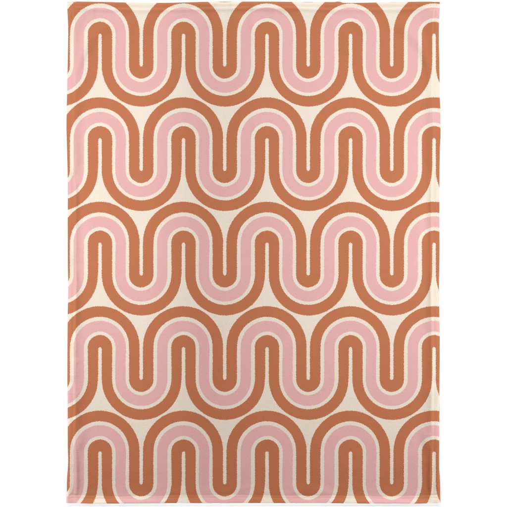 Pink Retro Blanket