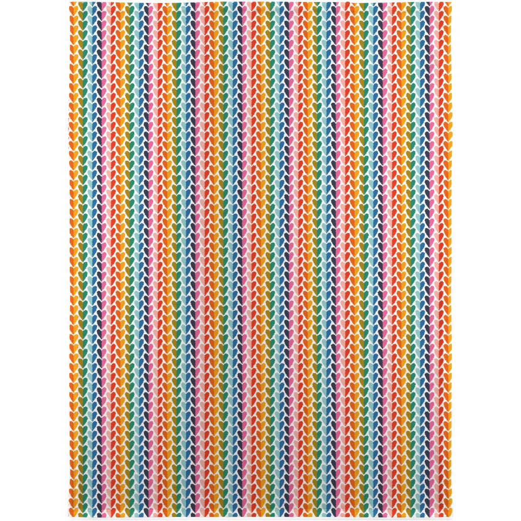 Rainbow of Love - Multi Blanket, Fleece, 30x40, Multicolor