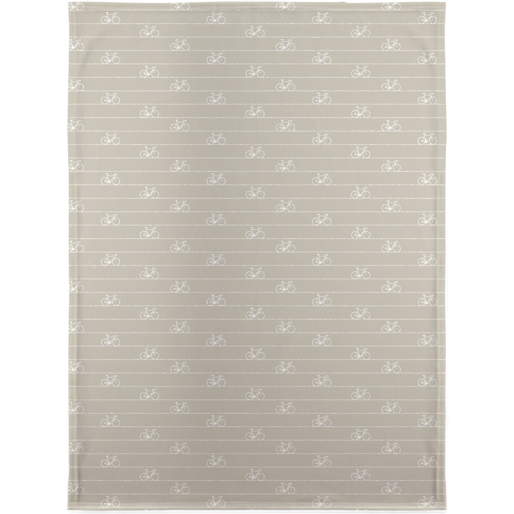 Biking Blanket, Fleece, 30x40, Beige, Wheat