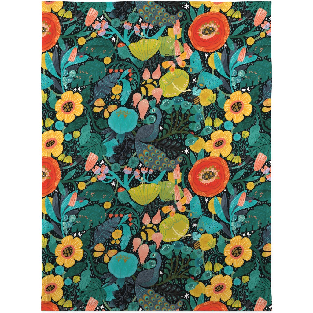 Bohemian Bop - Multi Blanket, Fleece, 30x40, Multicolor