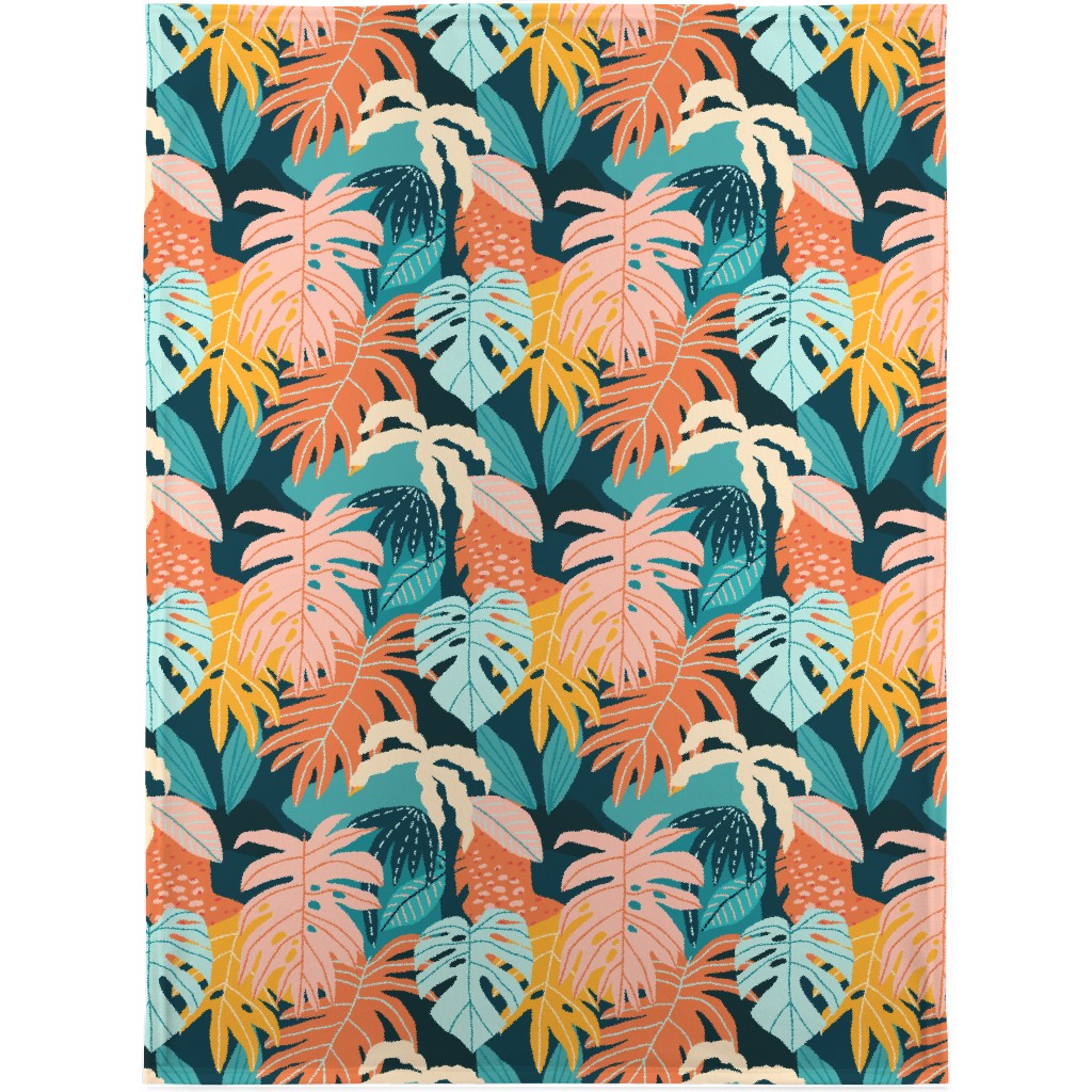 Colors of the Jungle - Multi Blanket, Fleece, 30x40, Multicolor