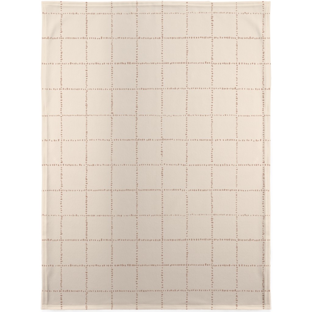 Soul Garden Blanket, Plush Fleece, 30x40, Beige, Sand