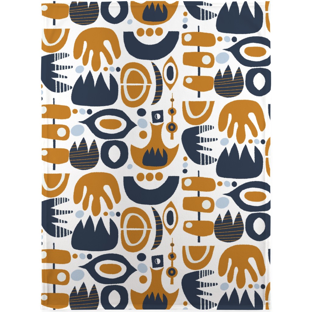 Bold Plant Blanket, Plush Fleece, 30x40, Multicolor