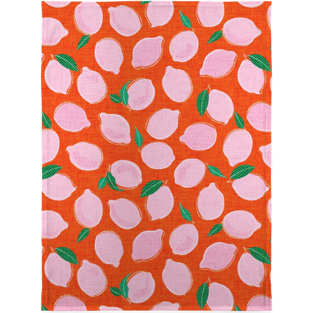 Pink And Orange Blanket