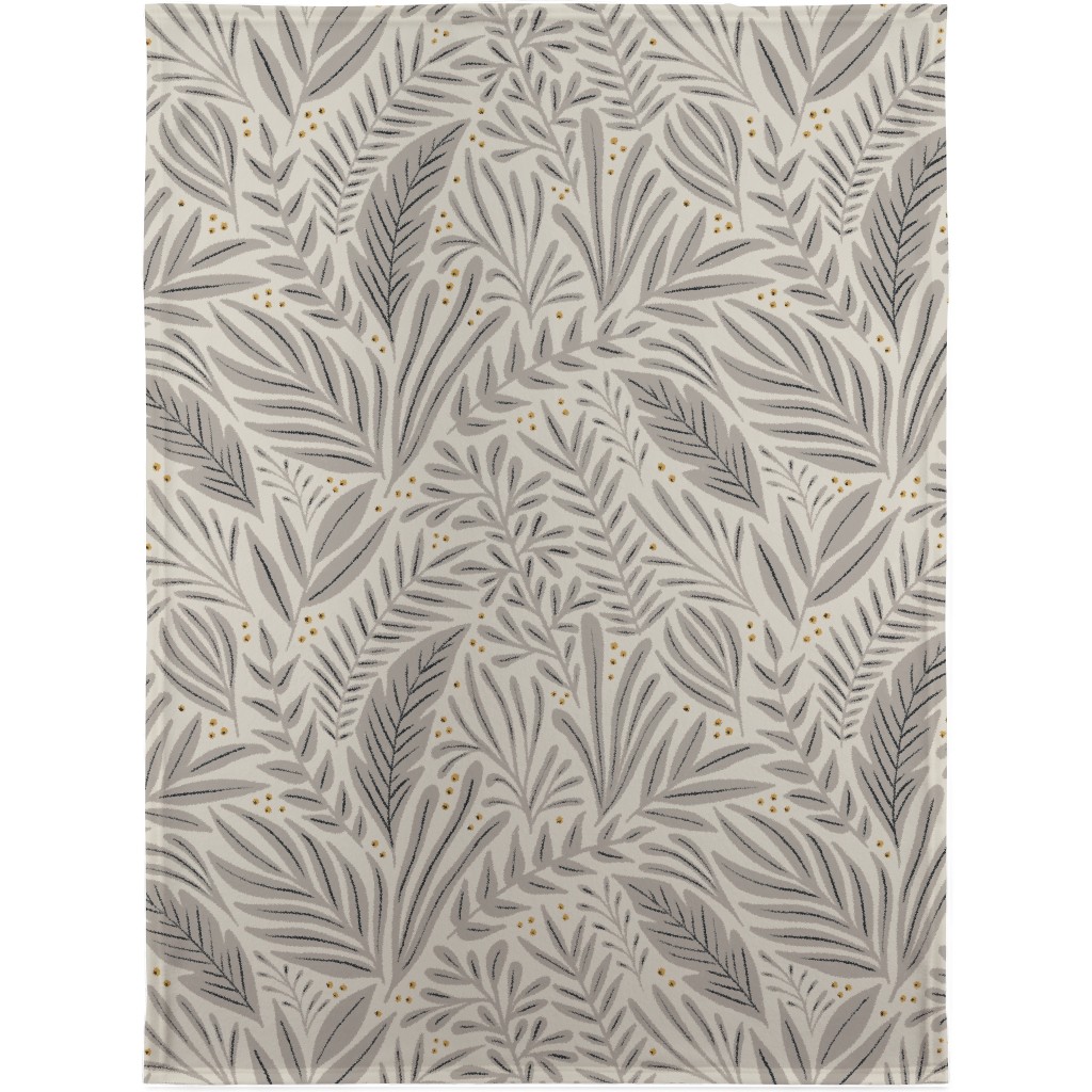 Annette Blanket, Sherpa, 30x40, Gray