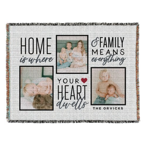 Shutterfly woven online blanket