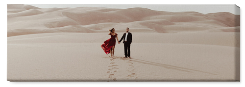 Photo Gallery Pano Wall Art, No Frame, Single piece, Canvas, 12x36, Multicolor, multi