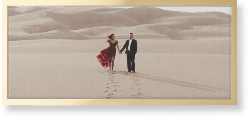 Photo Gallery Pano Wall Art, Gold, Single piece, Canvas, 10x24, Multicolor