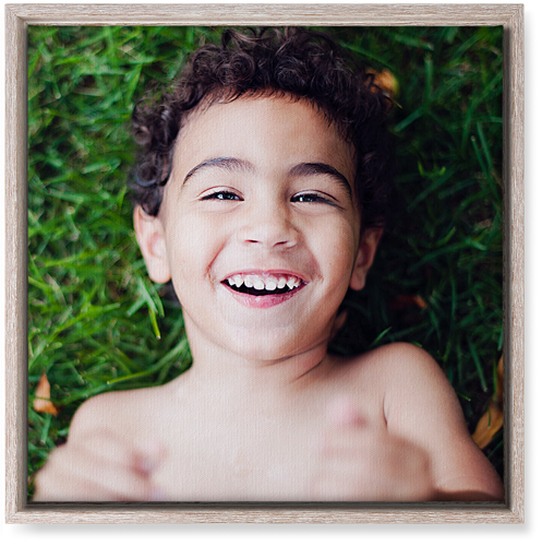 Photo Gallery Portrait Wall Art, Rustic, Single piece, Canvas, 16x16, Multicolor