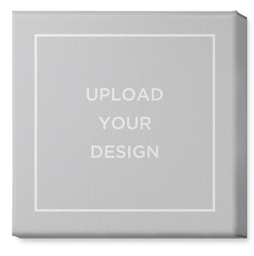 Upload Your Own Design Wall Art, No Frame, Single piece, Canvas, 16x16, Multicolor, multi