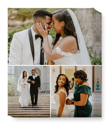 Gallery of Three Portrait Wall Art, No Frame, Single piece, Canvas, 8x10, Multicolor, multi