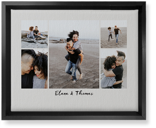 High Five Wall Art, Black, Single piece, Canvas, 8x10, Multicolor
