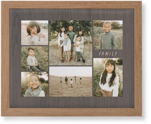 Lucky Seven Wall Art, Natural, Single piece, Canvas, 8x10, Multicolor