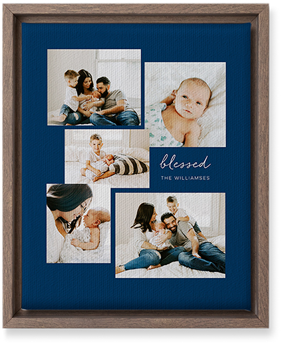 Take Five Wall Art, Walnut, Single piece, Canvas, 8x10, Multicolor, multi