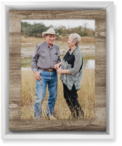 Countryside Portrait Wall Art, White, Single piece, Canvas, 8x10, Brown