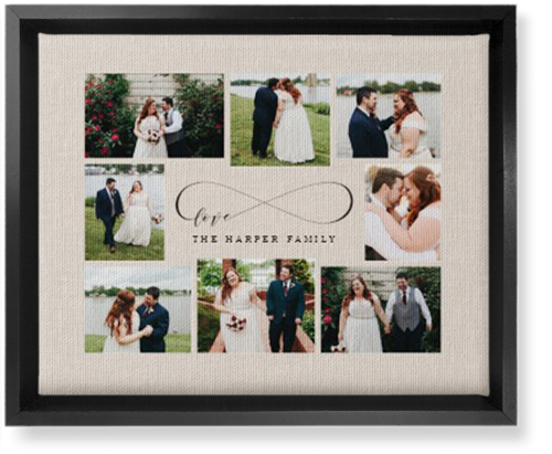 Sweet Moments Wall Art, Black, Single piece, Canvas, 8x10, Beige