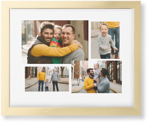 Connect Four Wall Art, Gold, Single piece, Canvas, 8x10, White, white