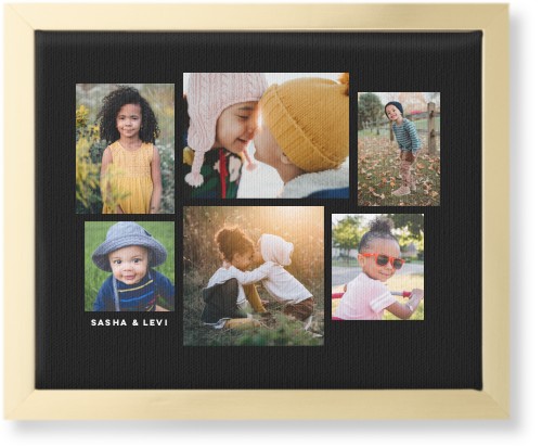 Black And Gold Canvas Art