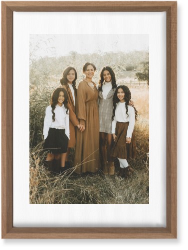 Simple Gallery of One Border Portrait Wall Art, Natural, Single piece, Canvas, 10x14, Multicolor