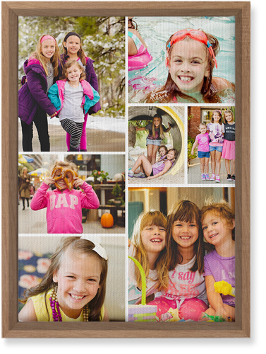 Gallery of Seven Wall Art, Natural, Single piece, Canvas, 10x14, Multicolor, multi