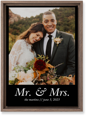 Gallery of One Square Wall Art, Walnut, Single piece, Canvas, 10x14, Multicolor, multi