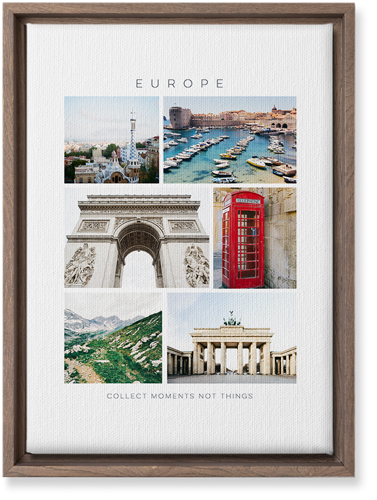 Best of Six Wall Art, Walnut, Single piece, Canvas, 10x14, Multicolor, multi